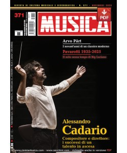 MUSICA n. 371 - Novembre 2025 (PDF) MUSICA n. 371 - Novembre 2025 (PDF)